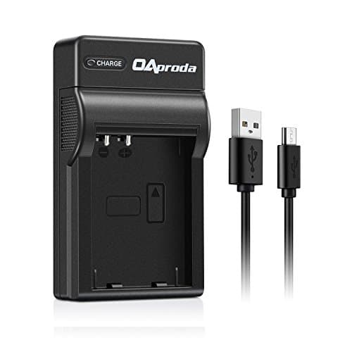 OAproda LP-E17 Rapid Micro USB Battery Charger for Canon EOS Rebel T6i, T6s, T7i, SL2, EOS 200D, 750D, 760D, 77D, 8000D, EOS M3, M5, M6, Kiss X8i Digital SLR Camera, Replace for Canon LC-E17 Charger