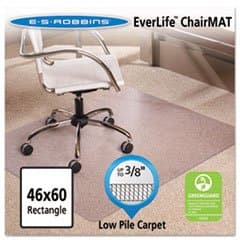 (3 Pack Value Bundle) ESR128371 46x60 Rectangle Chair Mat, Multi-Task Series AnchorBar for Carpet up to 3/8"
