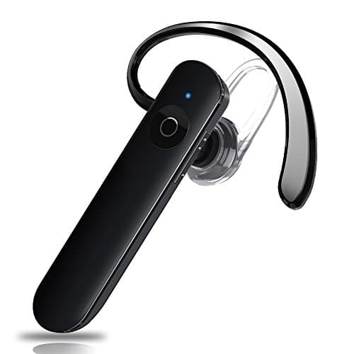 [New] Bluetooth Headset, Wireless Business Bluetooth 4.1 In Ear Earpiece Earbuds Earphones Headphones with Noise Reduction,Voice Switch,Hands Free with Mic for Office/ Workout/Driver/Trucker