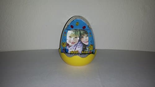 Egg Shaped Water Snow Globe Picture Frame ( 5.5" Tall )