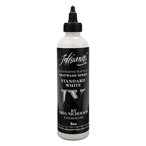 Inksanity Tattoo Ink Standard White 8 Ounces