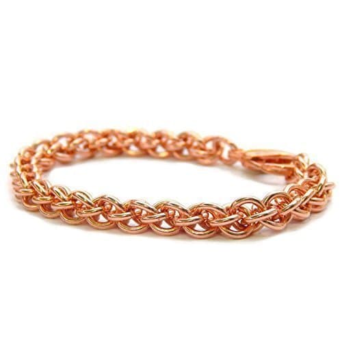 Solid Copper Handmade Bracelet - Positive Energy to Help Relieve Arthritis, Wrist, Joint Pain Naturally (Custom Sizing)
