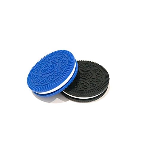Baby Cookie Teethers Silicone Toy BPA Free - 2 Pack