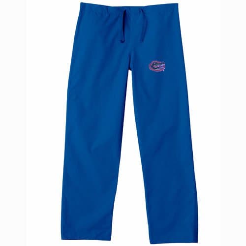 Florida Gators NCAA Classic Scrub Pant (Royal) (Large)