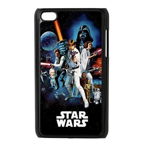 Star Wars, ipod touch 4 Cover, ipod touch 4 Plastic Gel Case, ipod touch 4 Skin, Custom Plastic ipod touch 4 Back Case
