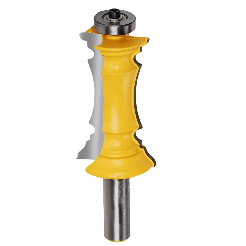 SaferCCTV Drawer Panel Molding Router Bit,1/2" Shank Mitered Door Milling Cutter for Woodworking Edge Treatment