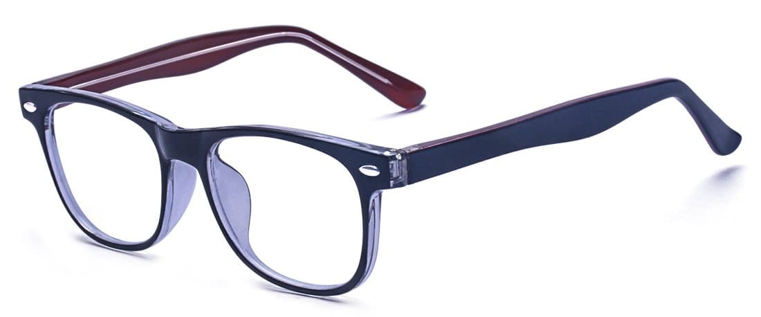 Outray Blue Light Shield Computer Reading/Gaming Glasses for Kids Anti Blue Light 90% UV Protection Low Color Distortion Red Frame