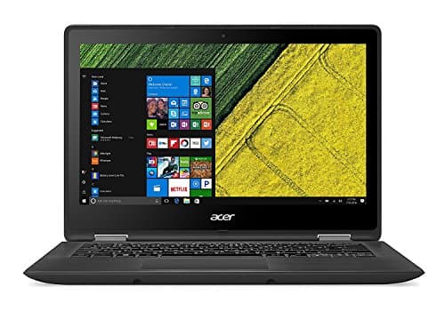 Acer Spin3 15.6" FHD IPS Touchscreen 2-in-1 Laptop - 16GB DDR4, 1TB Solid State Hybrid Drive, Intel Core i7-7500U, Webcam, Backlit Keyboard, Bluetooth, Windows 10