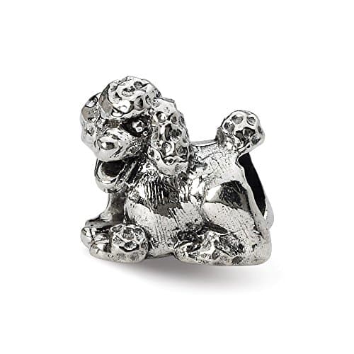 Reflection Beads Sterling Silver Poodle Bead (10 x 11 mm)