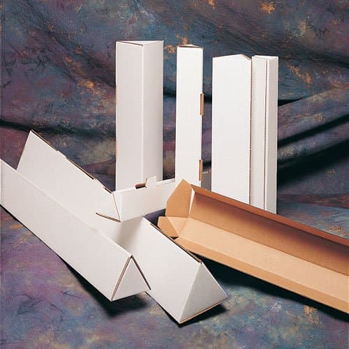 Triangle Mailing Tubes, 3 x 36 1/4 - 50 EACH PER BUNDLE [PRICE is per BUNDLE] by Shipping Supply