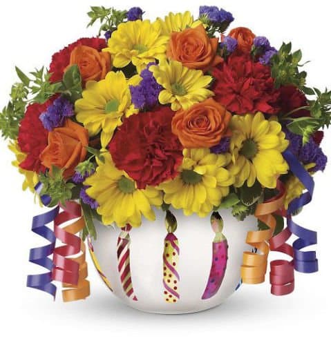 Teleflora Birthday Celebration Bowl