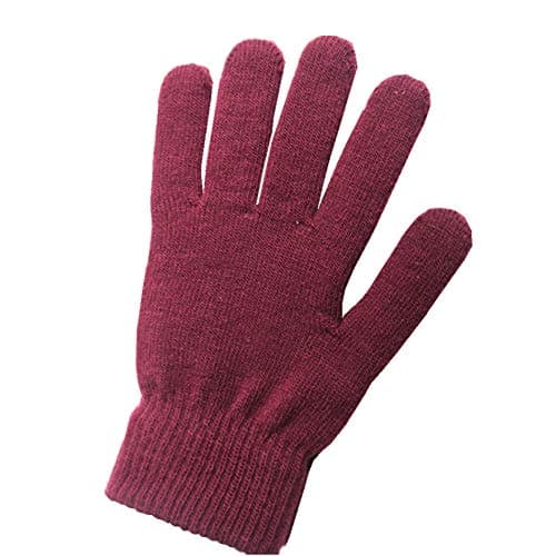 Women's Gloves Ladies Magic Knit Gloves Solid Colors