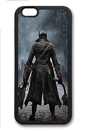 iPhone 6 case,the best Christmas?gift black Soft Rubber Bumper Case for iPhone6/6S [Colorful][cool]game case,High quality TPU material cover for iPhone 6/6s bloodborne ps4 game