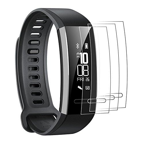 Gosento Screen Protector for Huawei Eris-B29 Band 2 Pro Fitness Tracker, [3 Pack] Soft Flexible HD Clear Film Huawei Band 2 Pro Screen Protector