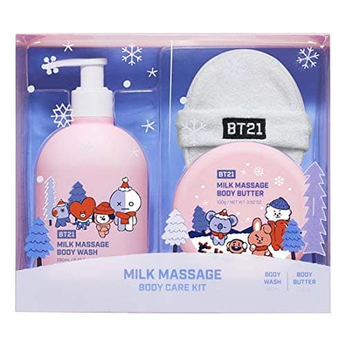 BT21 MILK MASSAGE BODY KIT