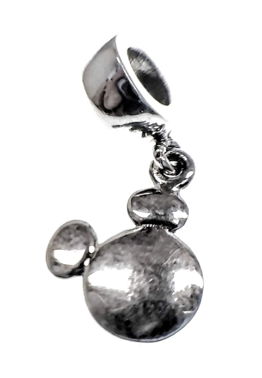 Moondrops Mickey - Mouse - Solid 925 Sterling Silver European Pendant/Bead
