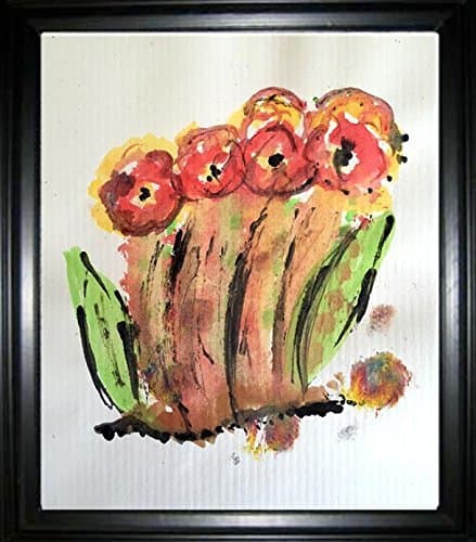 Flower Impression Watercolor Art Print