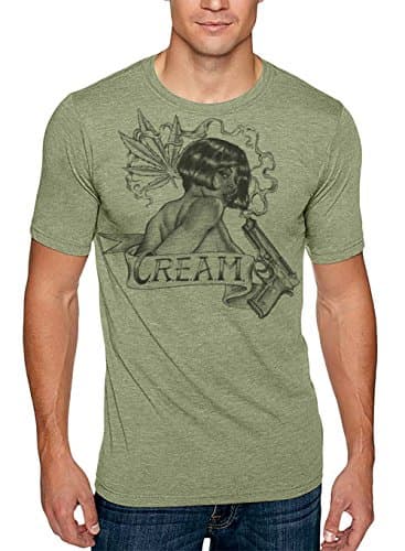 Hellfire Graphics Men's Urban C.R.E.A.M. T-Shirt Large Green