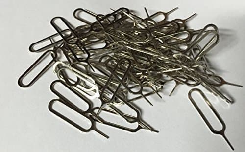 Blue3D(tm) 100x Sim Card Tray Remover Eject Pin Key Tool for iPhone iPad and more 3G 3GS 4G 5 5G 5S 6