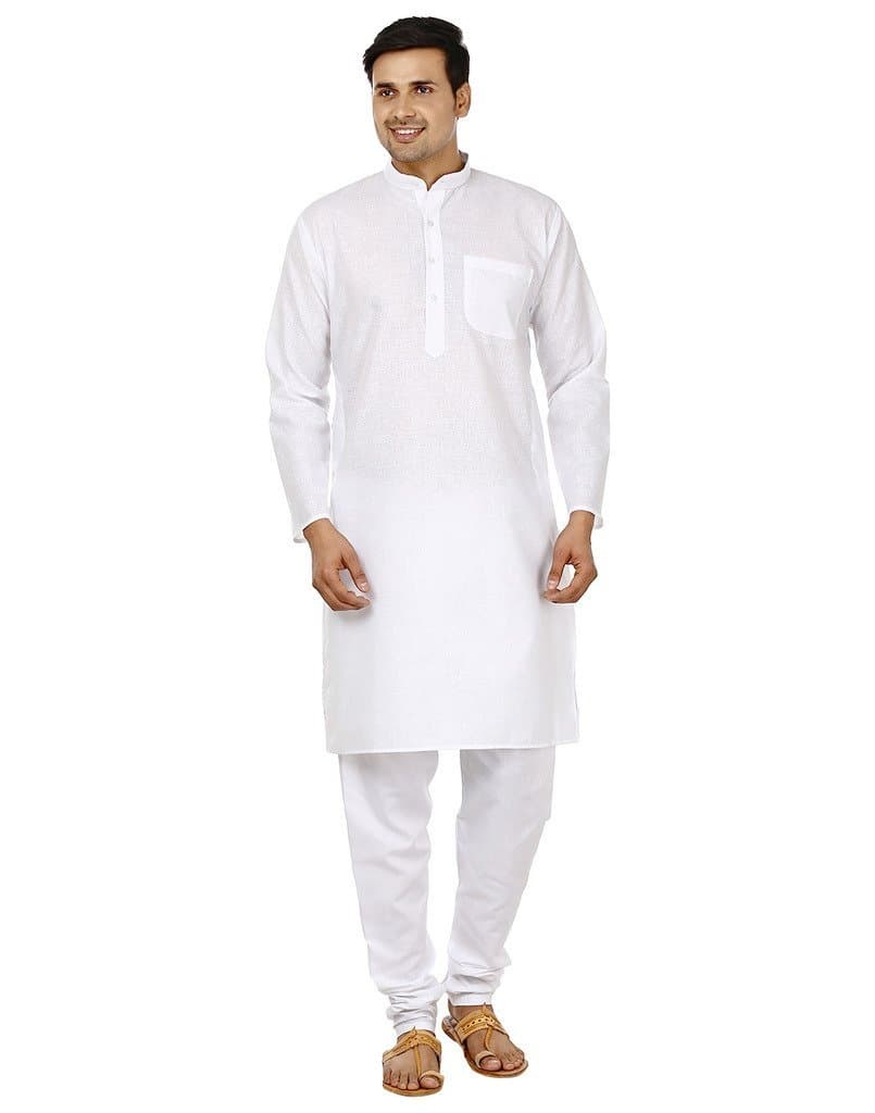 Royal Men's solid Kurta Payjama Set Bollywood style