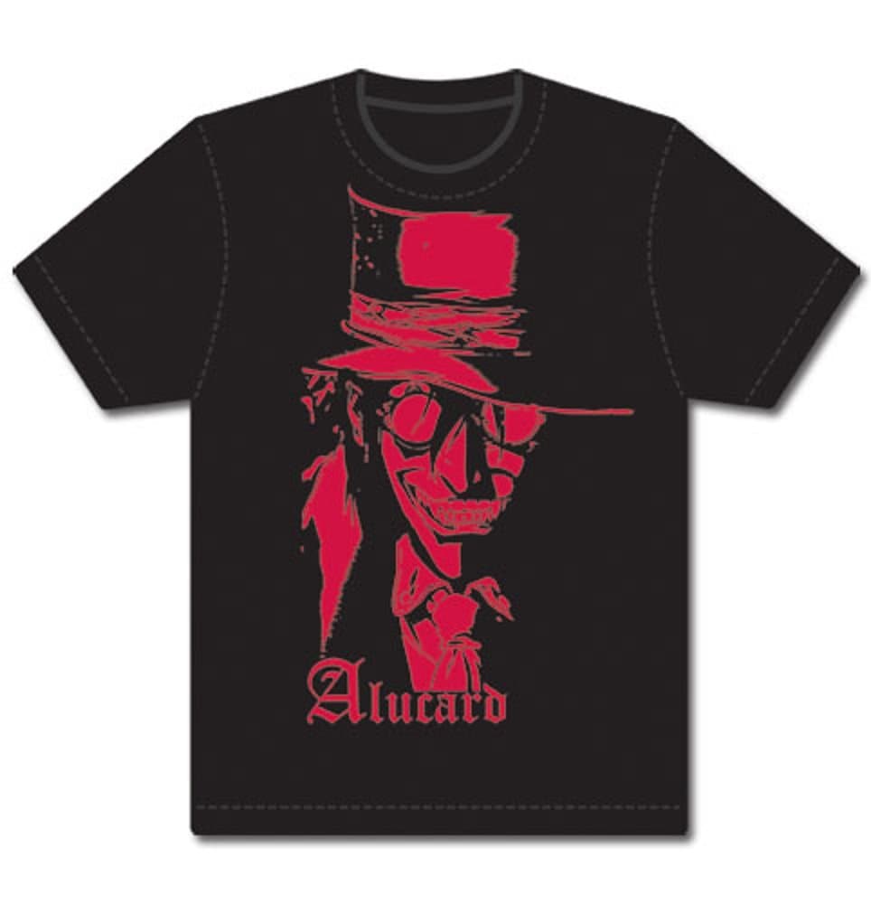 Hellsing Alucard Men Black T-Shirt (S)