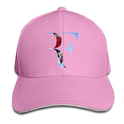 Sunny Fish6hh Unisex Adjustable Roger Federer Baseball Caps Hat One Size Pink