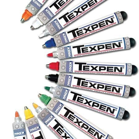 ITW PROFESSIONAL BRANDS 16023 TEXPEN RED MEDIUM TIP