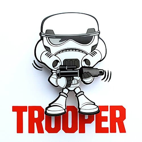 OZSHOP 3D FX Deco Night LED Light Star Wars Mini Stormtrooper Trooper Wall Decoration