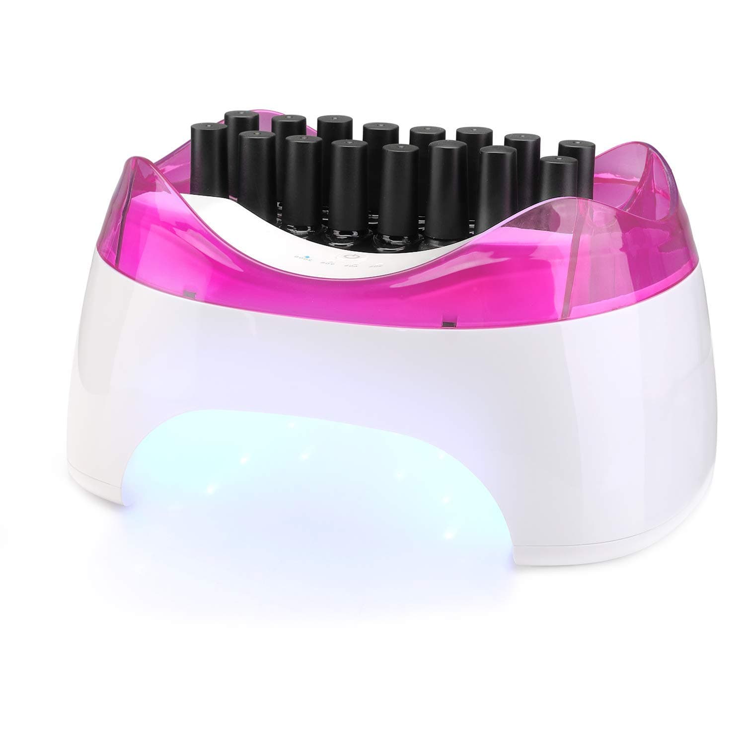 2 in 1 Nail Lamp with Storage Function, KEDSUM 36W Nail Dryer with 4 Timer Setting and Auto Sensor for LED/UV Gel Polish