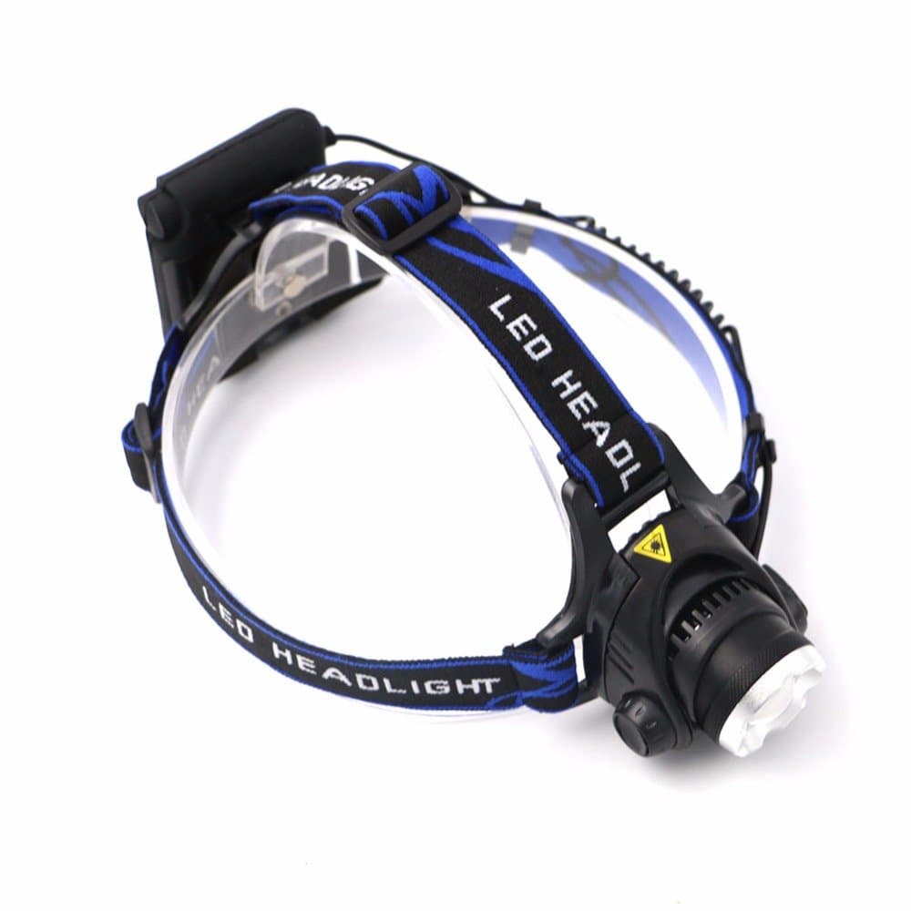 Pansupply 2000 Lumen LED Headlamp headlight flashlight head lamp light AA battery camping hunting home improvement