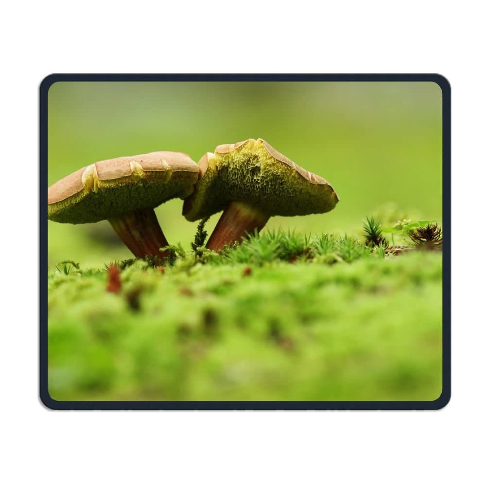 Readyybry Smurf Mushroom Soup Comfortable Rectangle Rubber Base Mousepad Gaming Mouse Pad
