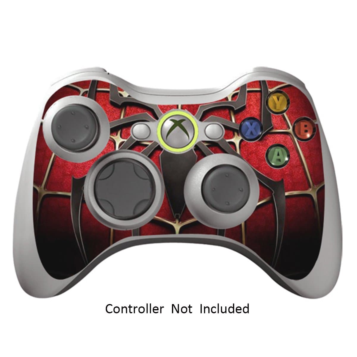 Skins for Xbox 360 Controller Stickers Games Wireless Custom X360 Modded Controllers Decals X 360 Controller Modz Cover Decal Skins - Widow Maker Black [ Controller Not Included ] by GameXcel ?