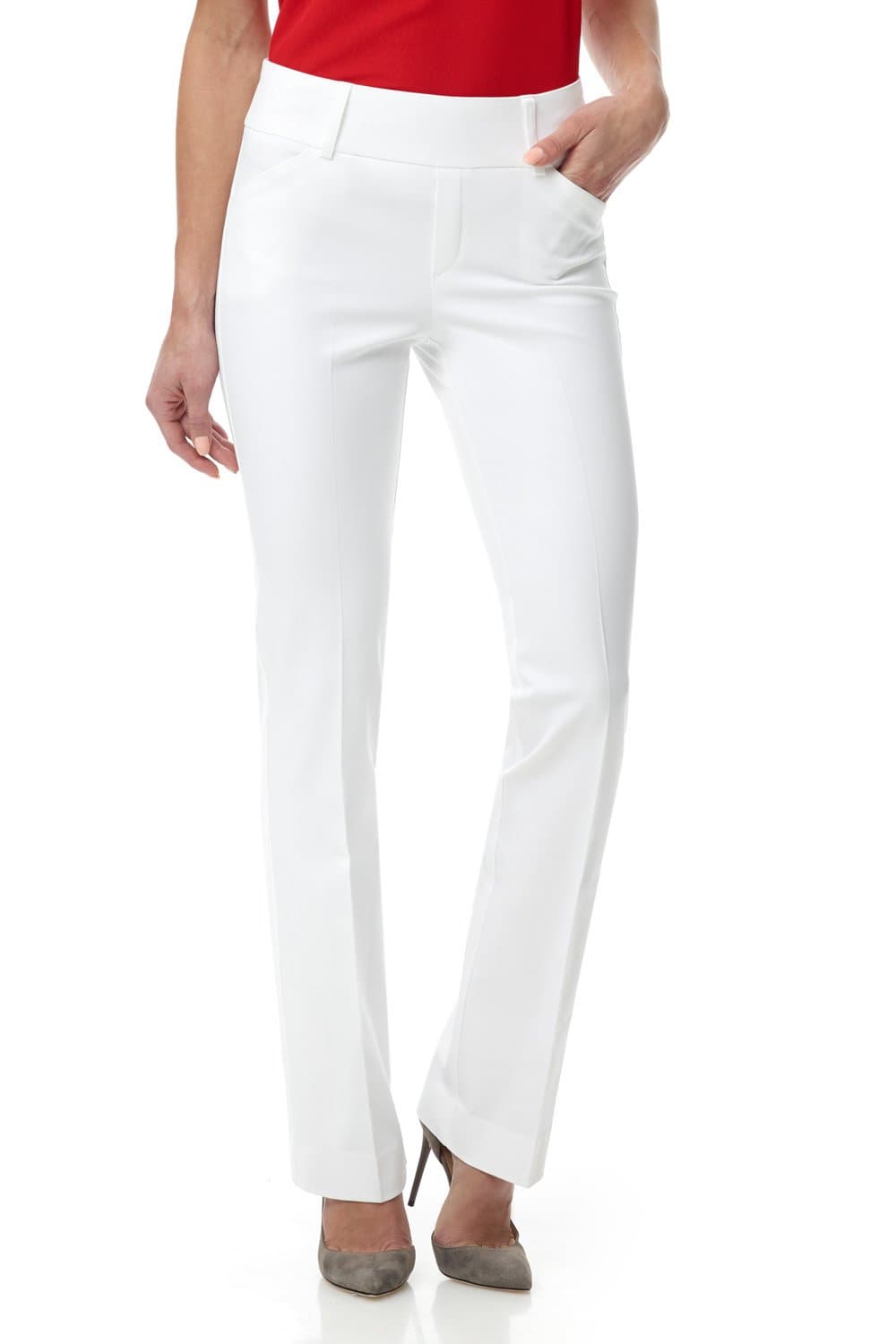 Women's Smart Chic Bootcut Pant in Ultimate 4-Way Stretch Cotton