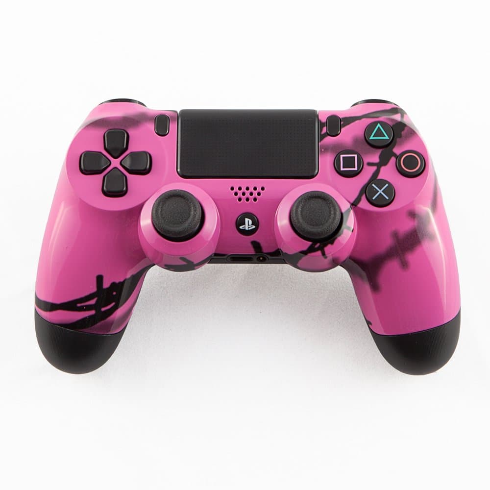 Pink Shadow Wire PS4 Custom Controller