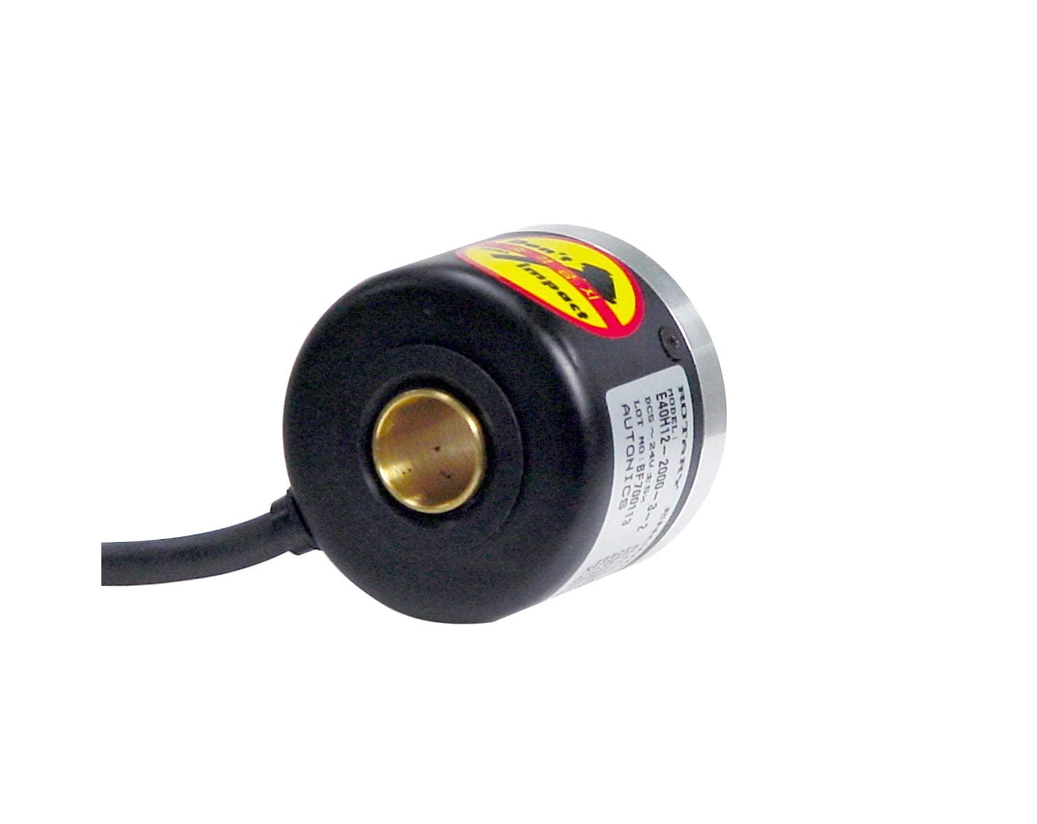 Autonics Encoder, Incremental, 40mm, 8mm Hollow Shaft, 2000 PPR, A,A/,B,B/,Z,Z/Line driver output, 5 VDC E40H8-2000-6-L-5