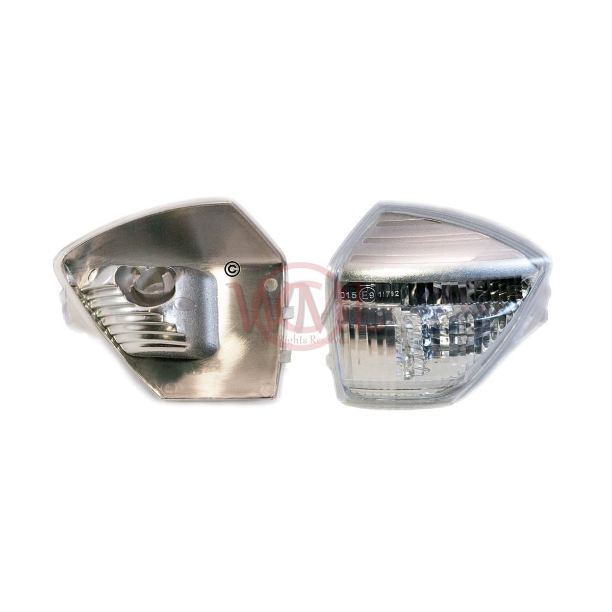 Auto Vision Door/Wing Mirror Indicator Lens Clear RH Side (Driver Side)