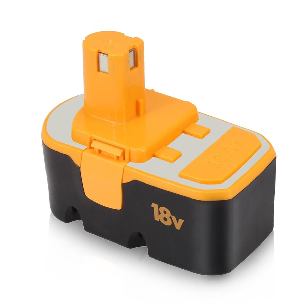 Batteriol Ryobi 18V 3.0Ah Battery Replacement for One Plus P100 P101 130224028 ABP1801 ABP1803 BCP1817/2SM BPP-1813 Cordless Power Tool