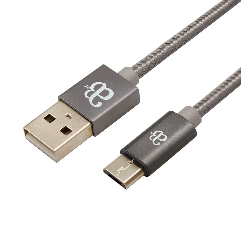 AEL Super Fast Charging Micro USB 1M, 2M, 3M Charger Data Sync Cable for Samsung Galaxy S5 S6 S7 Edge, Nexus, Kindle, HTC, LG, Sony, PS4 Controller, Micro with 5 Pin microUSB male connector