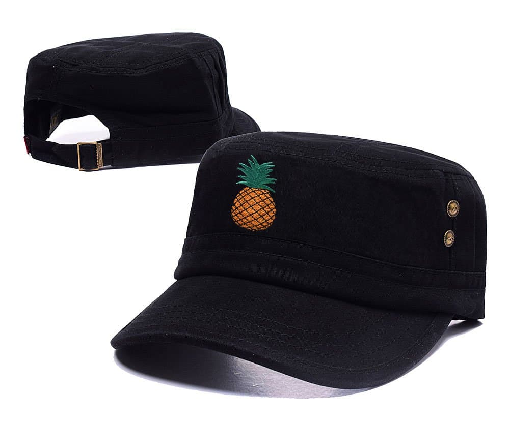 LIFA Pineapple Hat Embroidery Snapback Baseball Cap Beanie Visor