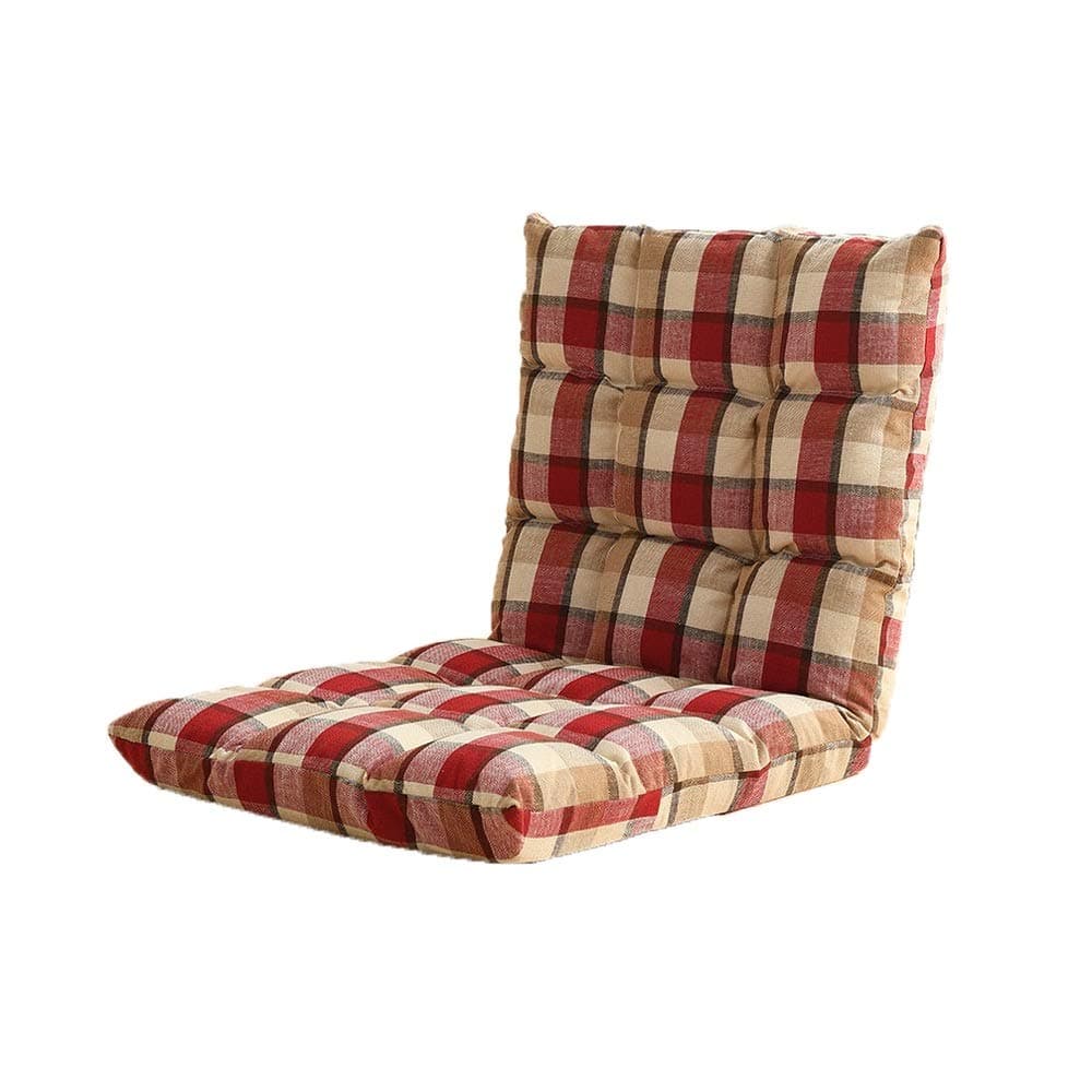 YAXY Floor Chairs with Back Support for Adults, Adjustable Gaming Sofa Chair Cushioned Folding Lazy Recliner Living Room Outdoor Indoor Soft Great for Reading Games Meditating Padded Gaming Chair