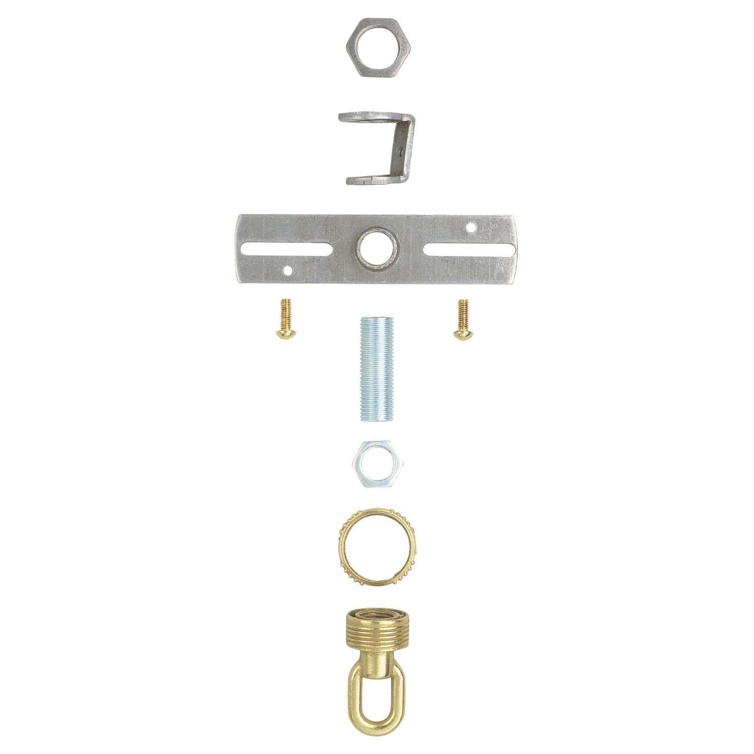 Westinghouse Lighting 7035000 Screw Collar Loop Kit Brass