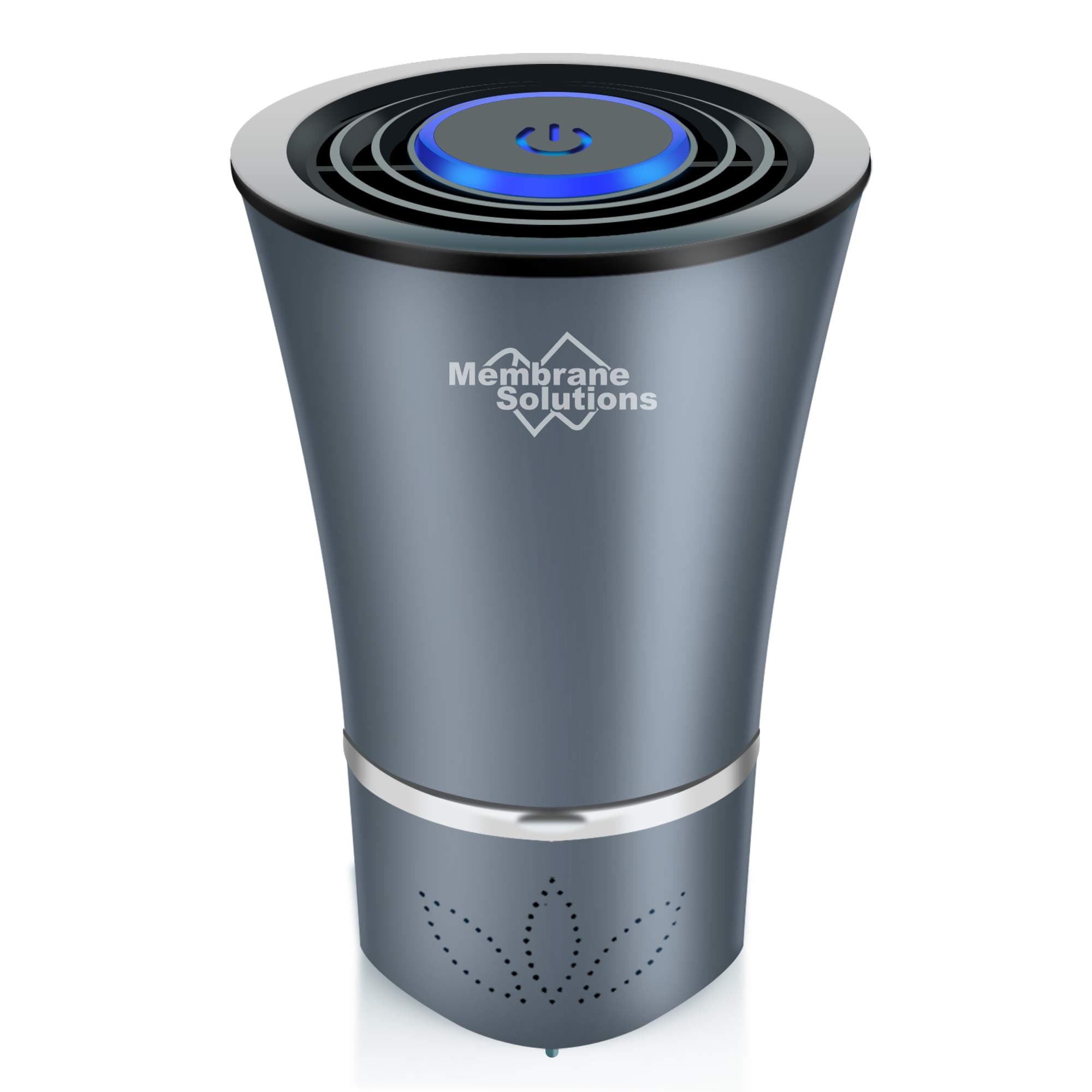 Membrane Solutions Car Air Purifier with HEPA Filter, Remove Dust, Pollen, Smoke, Odor, with Touch Screen, 2 Fan Speed