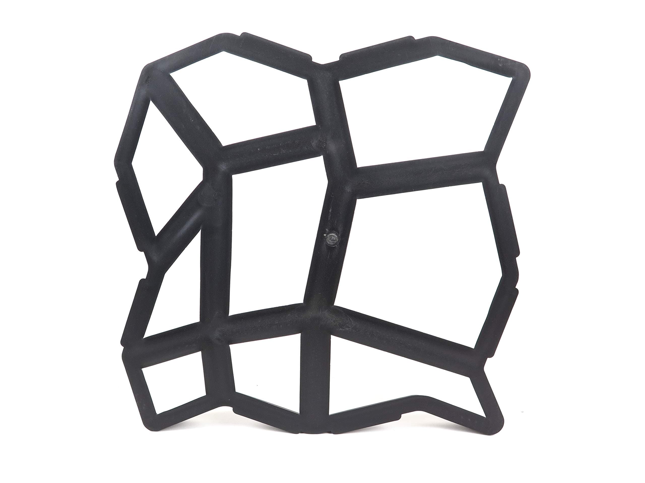 HD2014 Professional Path Maker with arms - Mould,Floor Path Maker Mould Concrete Mold Reusable DIY Paving Durable for Garden Lawn - 60cmX60cmX6cm