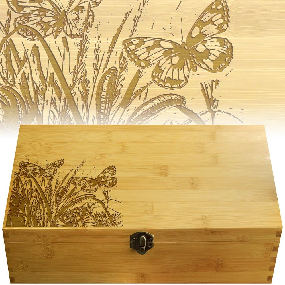 Cookbook People Tea Box - Butterflies