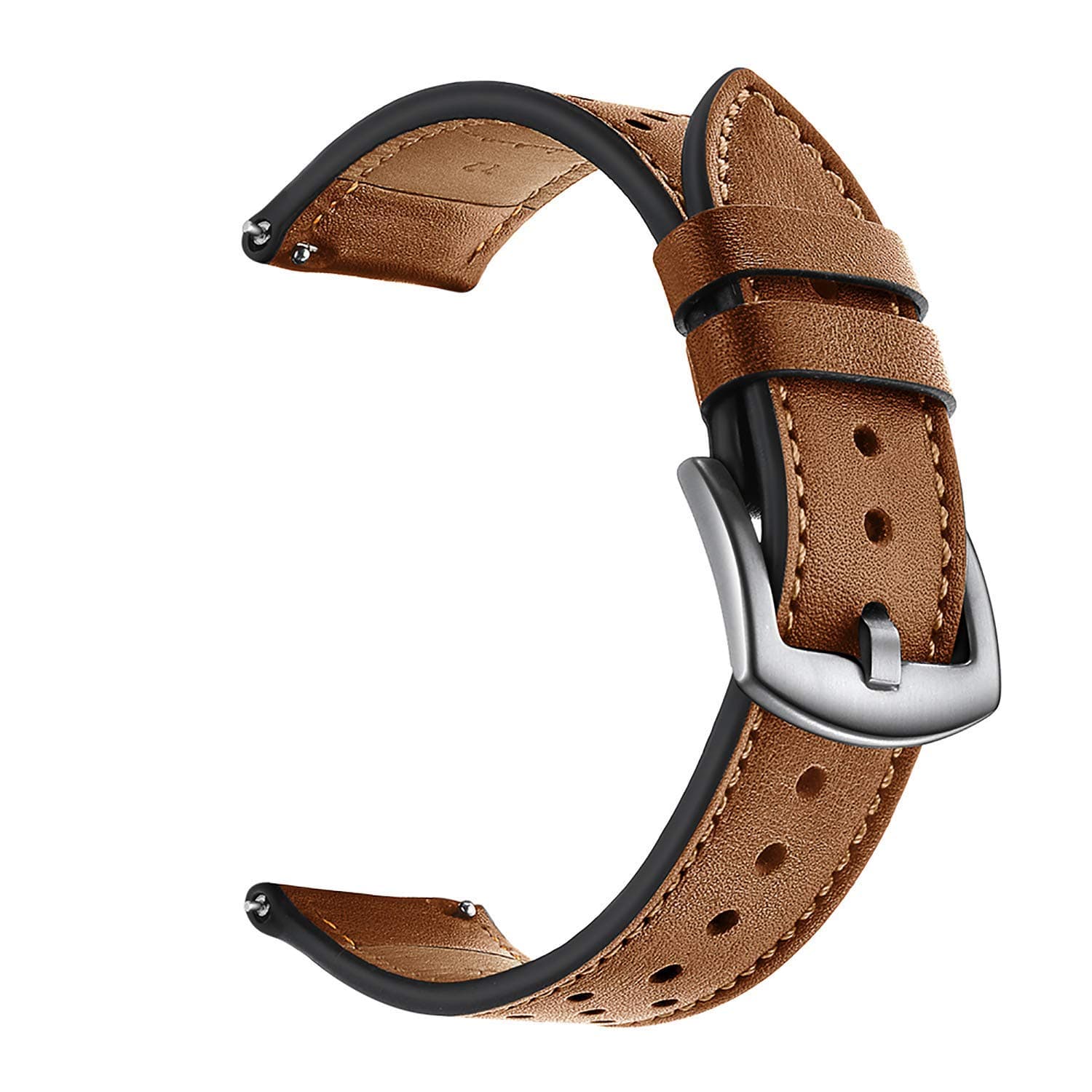 OXWALLEN Compatible with Samsung Active/Active 2, Samsung Galaxy Watch 42MM 41MM 45MM 46MM, Gear Sport, Vivoactive 3 Quick Release Watch Band, fit 20mm 22MM Mens Watches