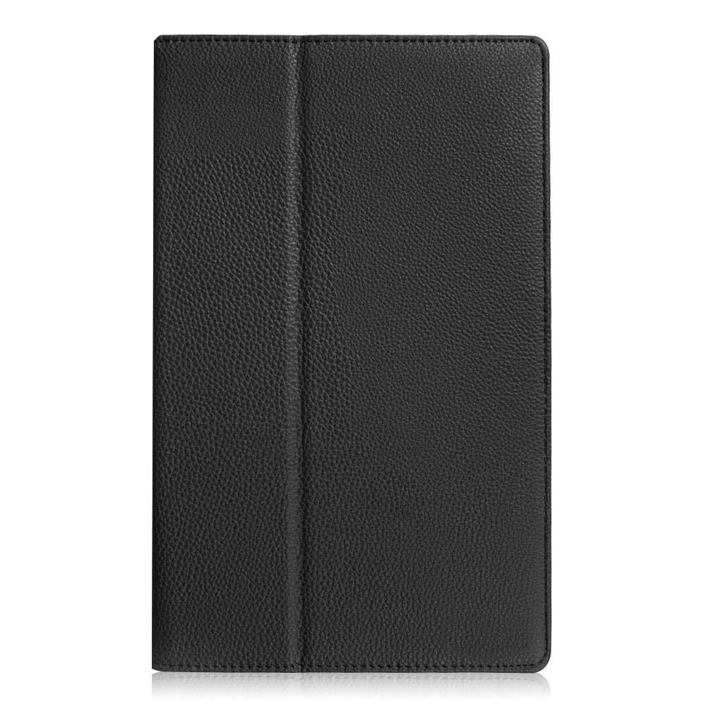 NPOLE Slim Tablet Case for NeuTab New K1 2017 Edition/Elecost E10.1 / Nuvision 10.1 TM101A620M, Premium PU Leather Stand Cover Black