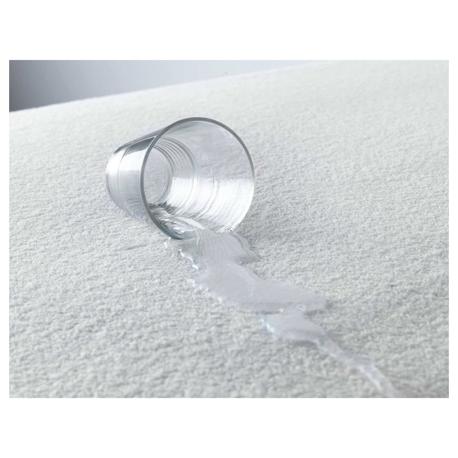 Terry Waterproof Mattress Protector Double, Bunk Bed & Pillow Protector Extra Deep (Pillow Protector)