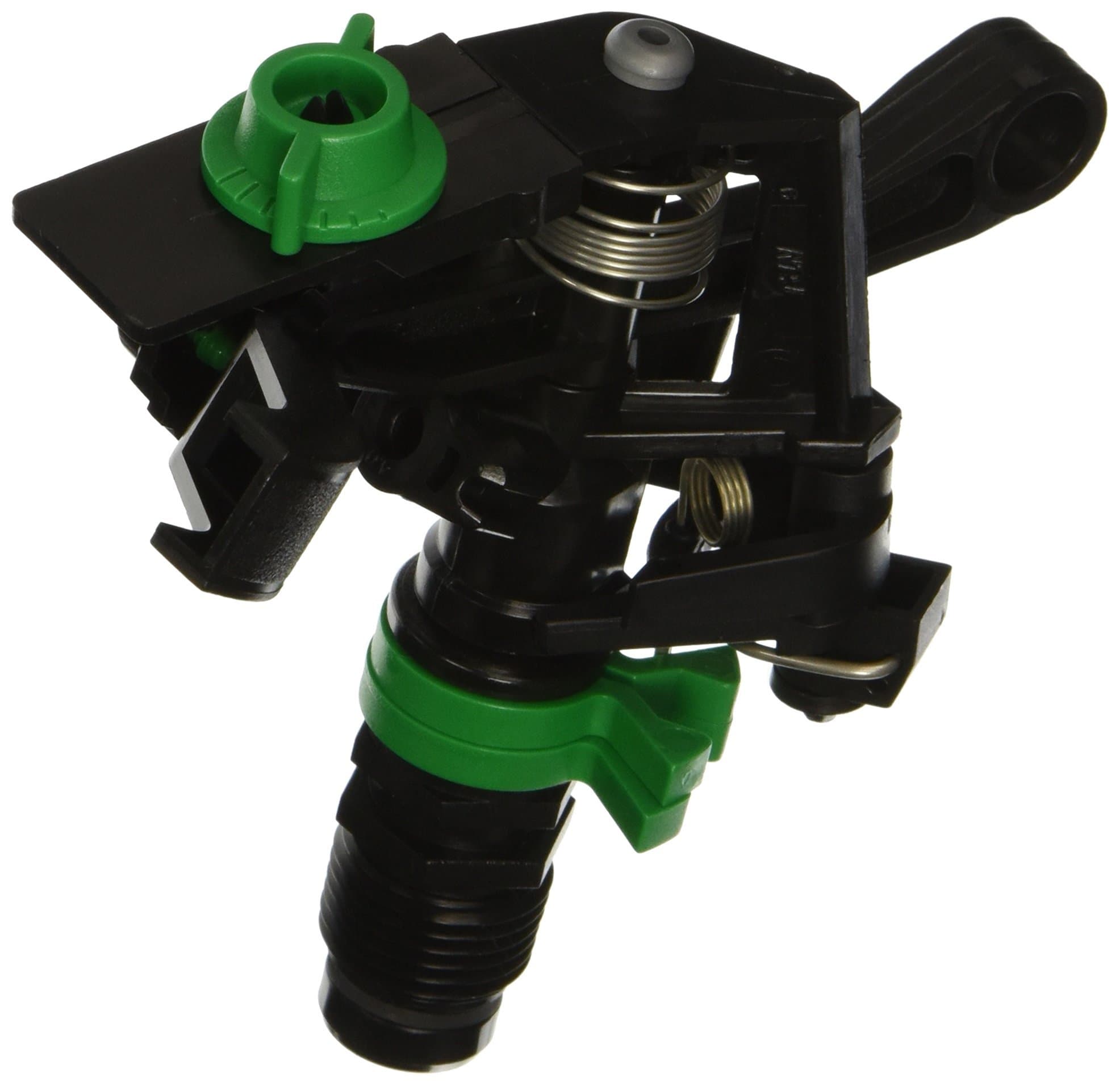 Irrigator Pro 429024 Poly Impulse Sprinkler Head, Black