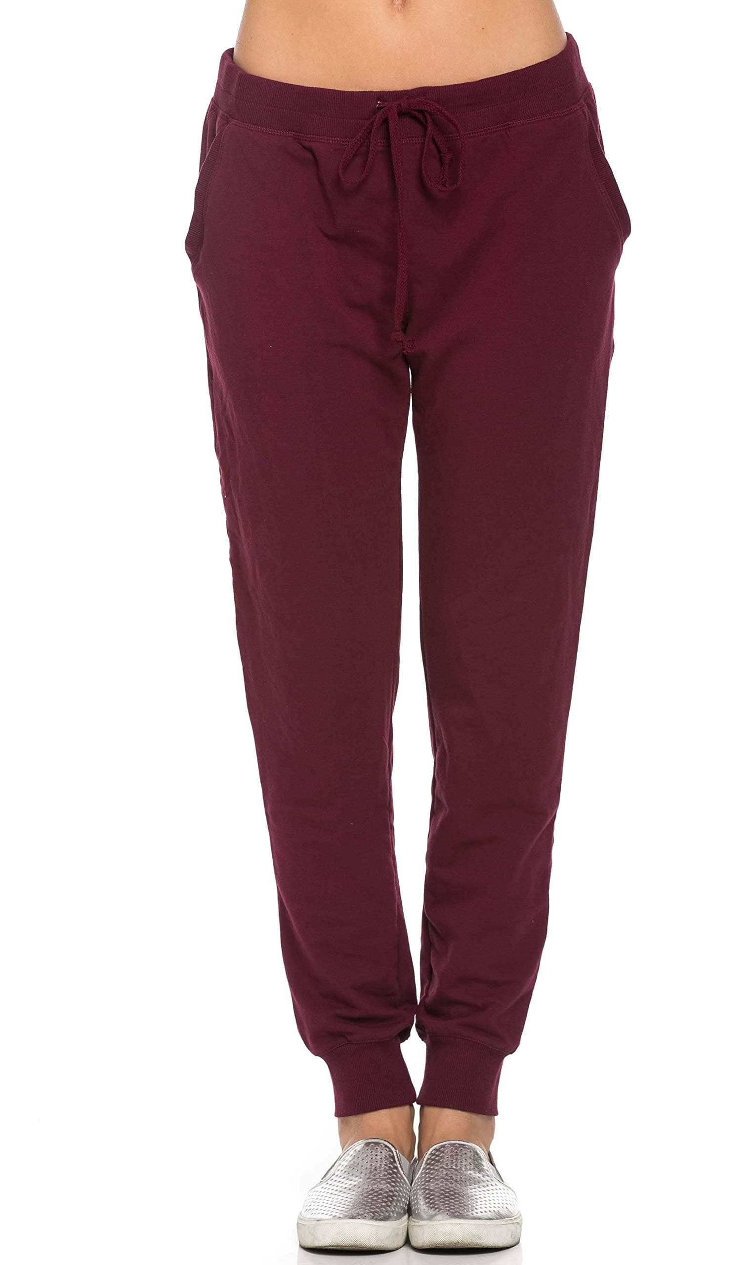 Women's Classic Soft Comfy Drawstring Jogger Pants S-3XL