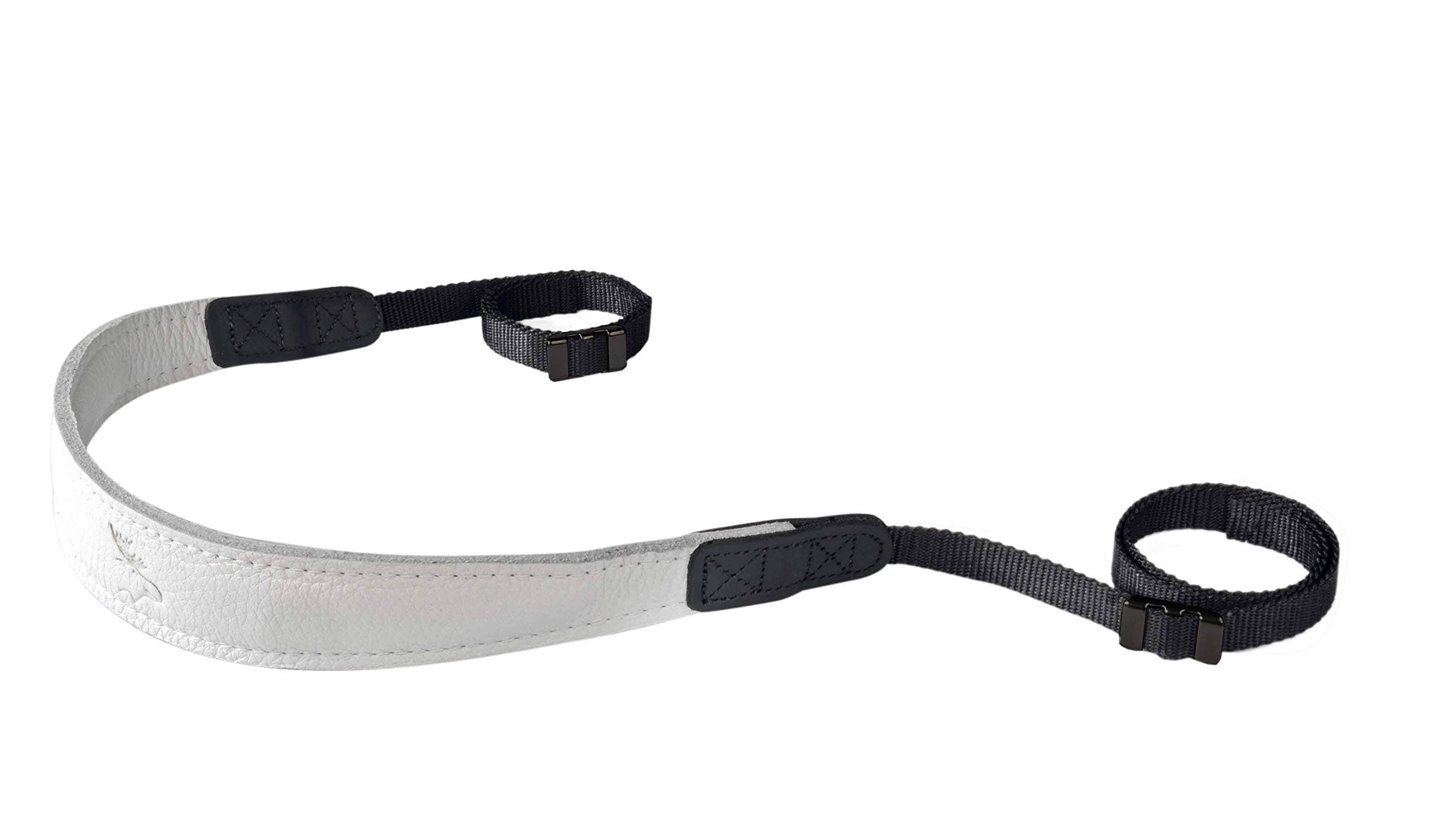 Eddycam 9300 Leather Camera Strap, 33 mm Snow White